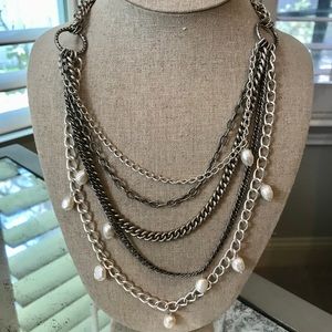 Stella & Dot Multi-Strand Statement Necklace